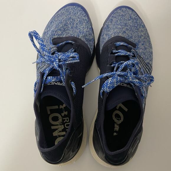 Under Armour Charged Bandit 2 Midnight Blue Running Sneakers Shoes Mens Size 9 - Picture 8 of 13